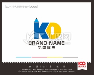 KD字母logo
