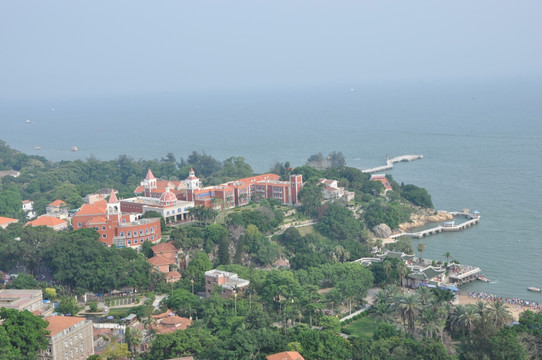 海边度假村风景