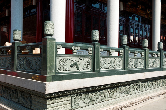 中式建筑围栏