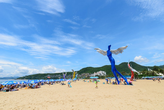 海滨浴场 深圳 大梅沙