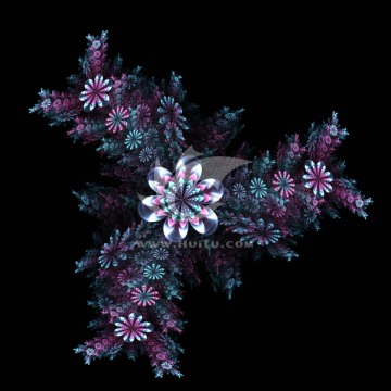 分形花卉
