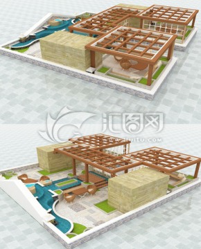 陽(yáng)光房庭院