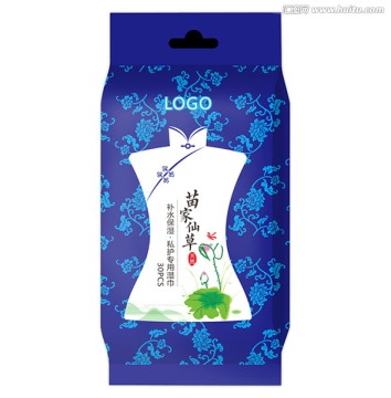 苗家仙草私護(hù)專用濕巾