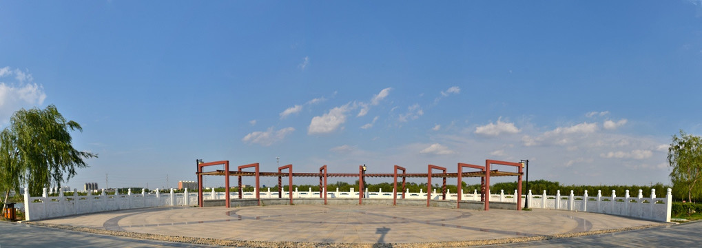 金水湖风光 城市湖泊风光