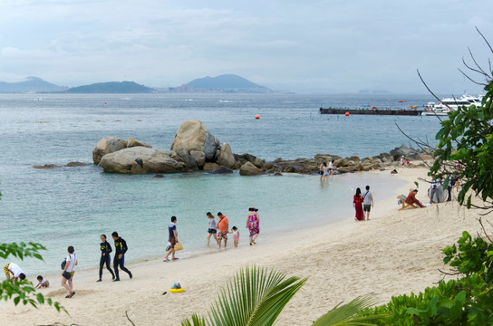 海边沙滩