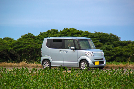 乘用车 乡村公路