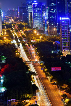 深南大道 城市夜景