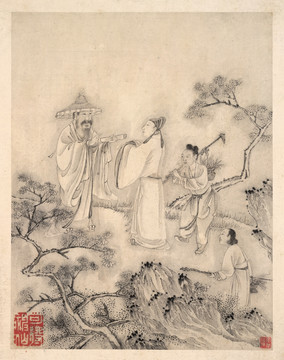 中国历代名画 国画人物