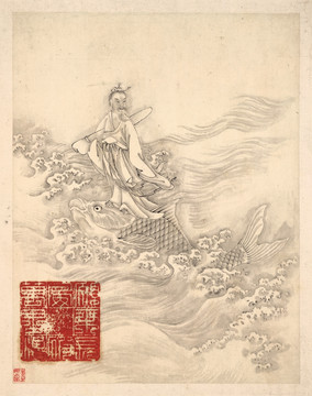 中國(guó)歷代名畫 國(guó)畫人物