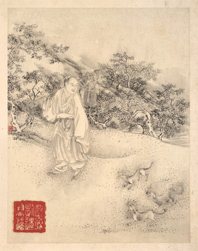 中国历代名画 国画人物