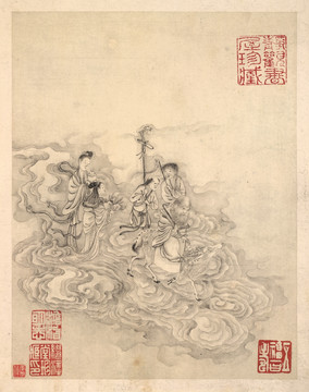 中国历代名画 国画人物