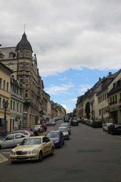 德国小镇街道