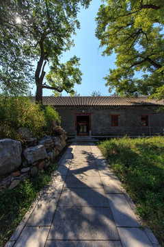 北京大学校园风光北大古建筑