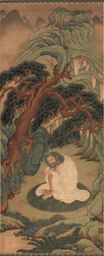 丁云鵬 釋伽牟尼圖