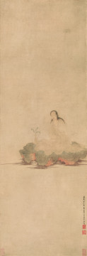 清 丁云鵬 觀音圖