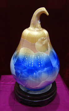 台湾晶华瓷 瓷瓶 京华瓷
