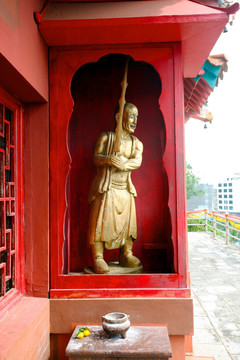 四大天王 神仙 金山寺 佛像