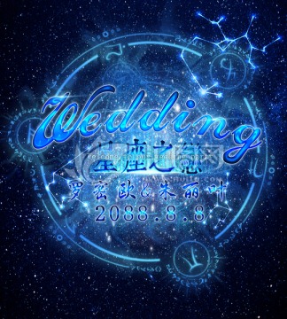星座迎賓牌