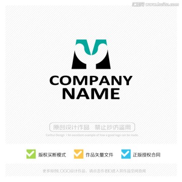 MY字母 YM字母 LOGO