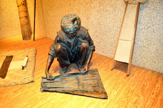 凉山 彝族博物馆 塑像