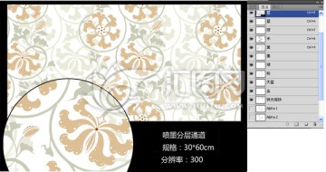 陶瓷 噴墨 花片 分層通道