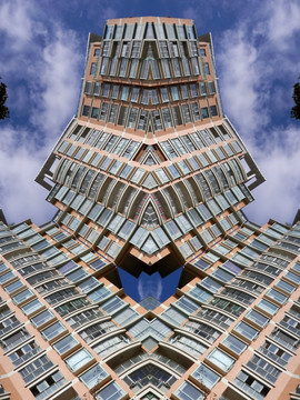 異形建筑花紋圖案