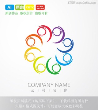 娱乐传播LOGO 汇聚LOGO