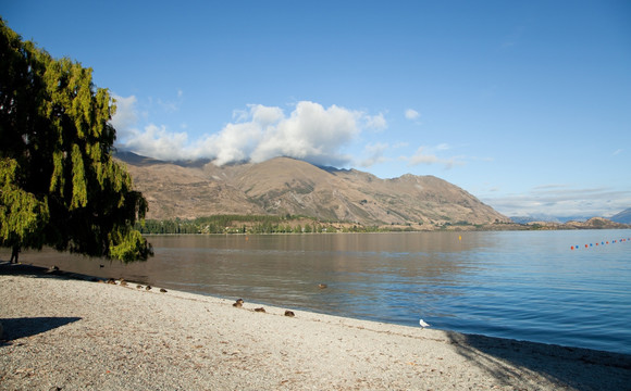 新西兰风光 瓦卡蒂普湖