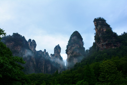 张家界 山水风景