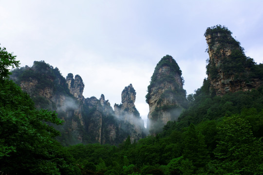 张家界 山水风光