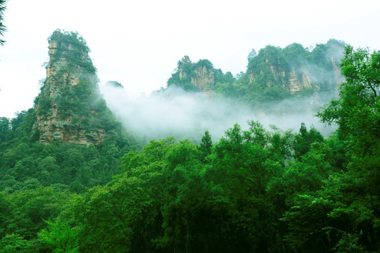 张家界 山水风光