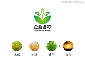 农业公司、食品公司logo