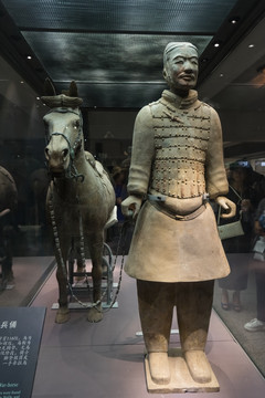 秦始皇兵馬俑 牽馬俑
