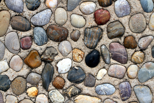 鹅卵石 石头子 石子 石头