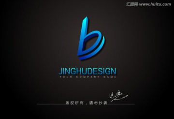 字母b标志