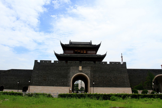 苏州相门 水陆城门 城楼