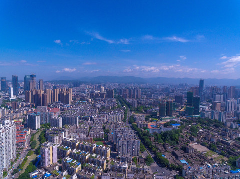 城市高空航拍