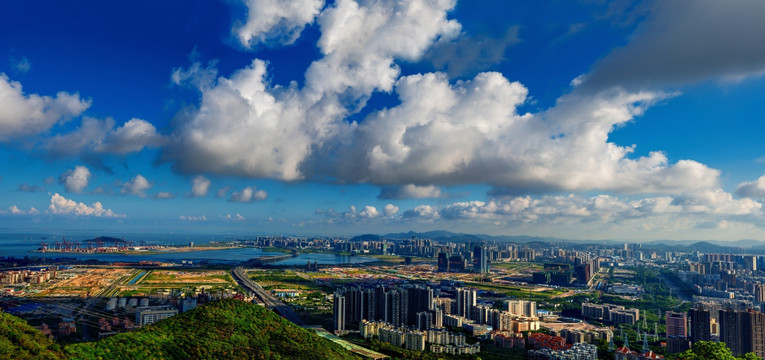 深圳 前海全景 大图 大画幅