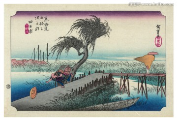 浮世绘名画 浮世绘风景画