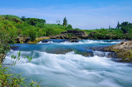 风景 溪流河流