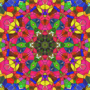 染色玻璃