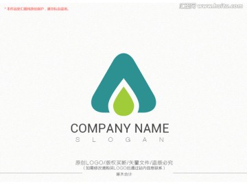 水滴标志logo