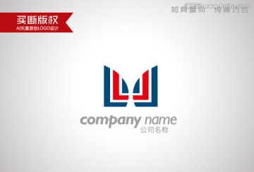 W字母標志