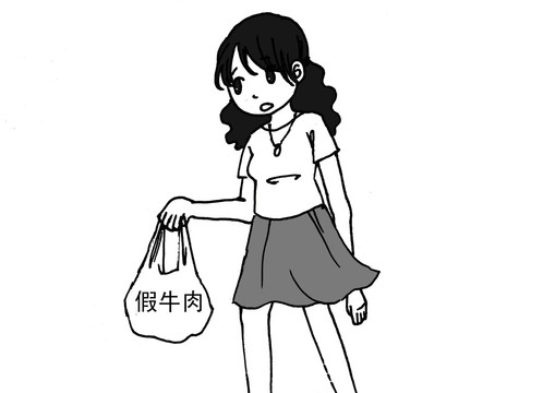 線描黑白畫