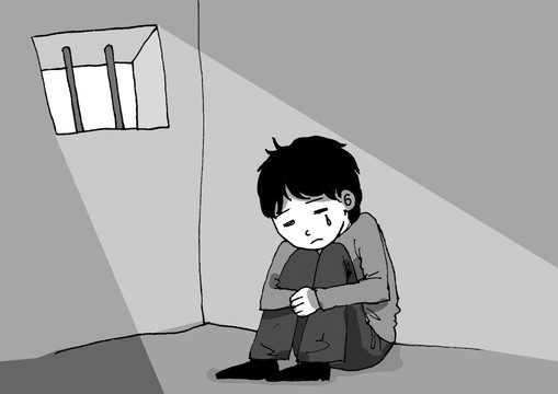 學(xué)法插畫