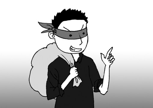學(xué)法插畫