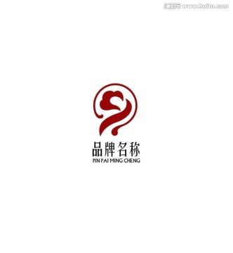 中国风祥云养生LOGO