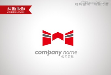 M字母標志