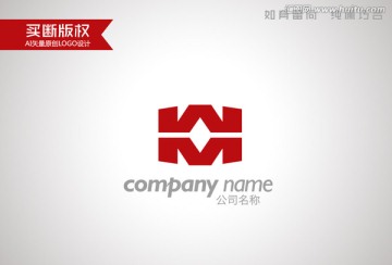 WH字母标志