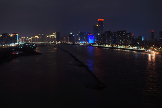 鼓山大桥夜景